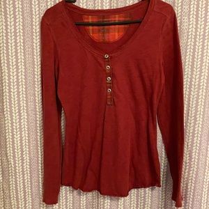 Patagonia Women's Long Sleeve Tee - Red
